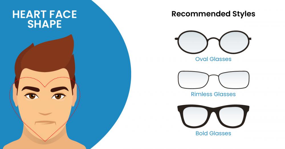 Get The Best Glasses For Heart Face Shape