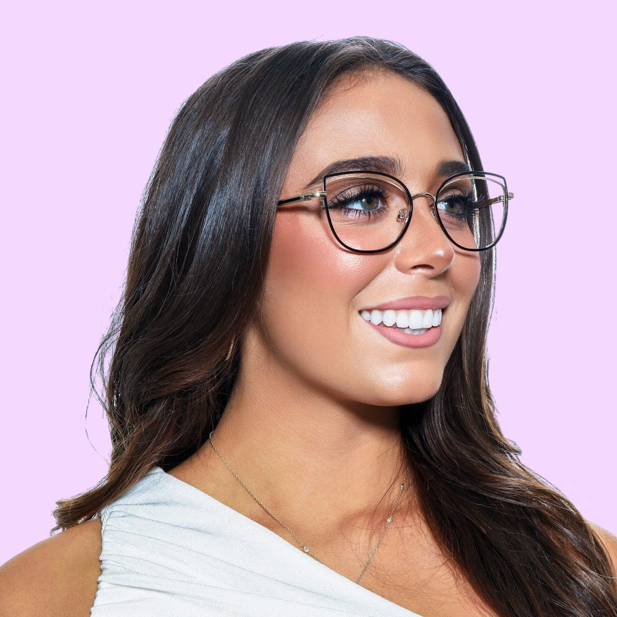 Cat Eye Eyeglasses 157266-c