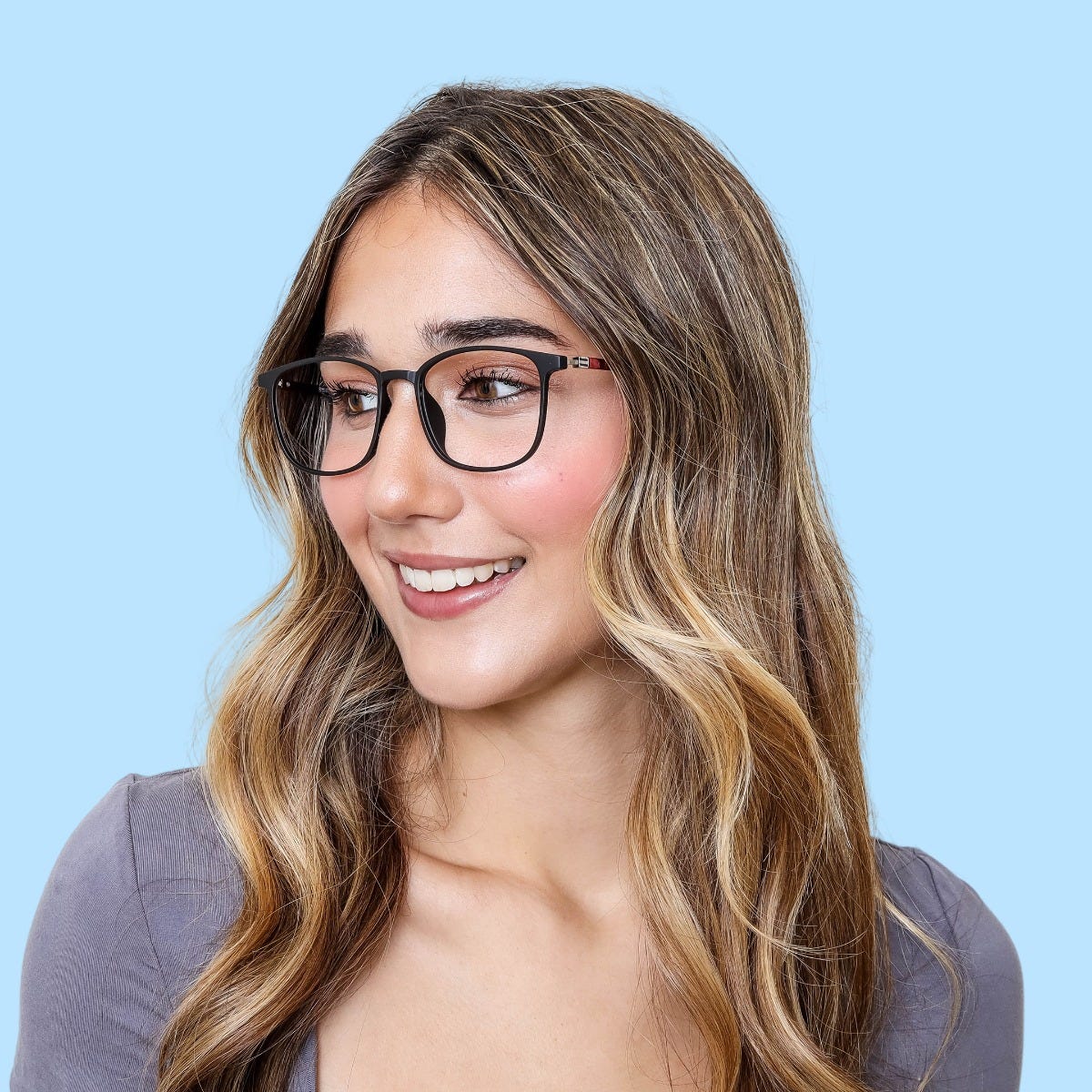Rectangle Eyeglasses 170122-c