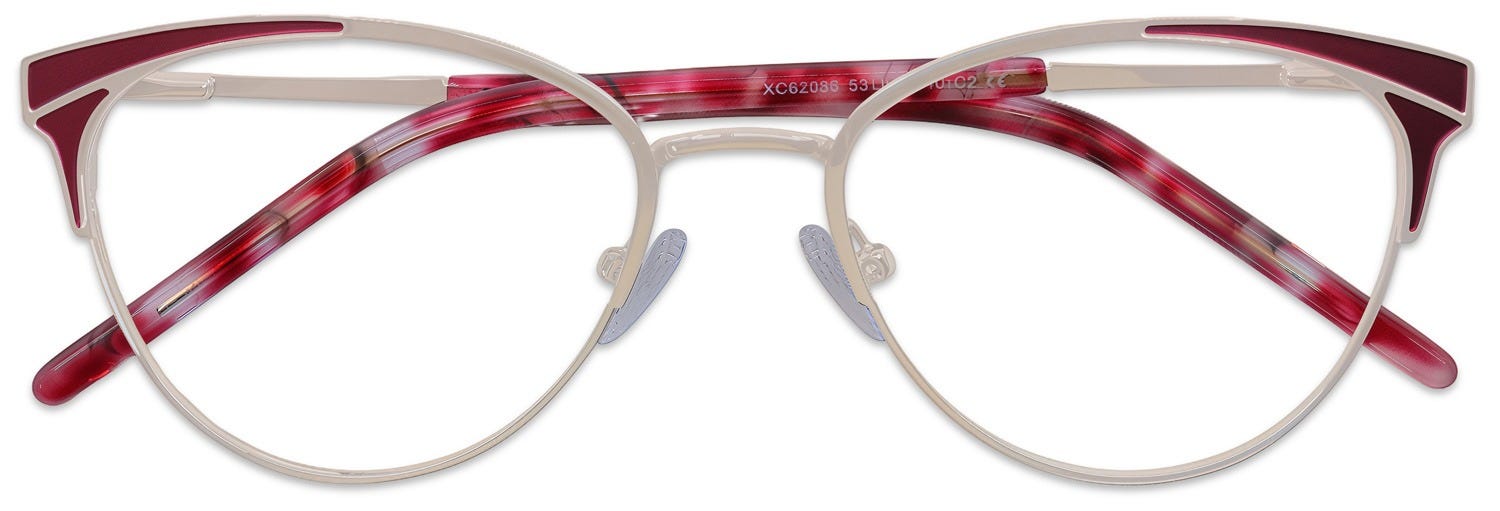 Cat Eye Eyeglasses 186828-c